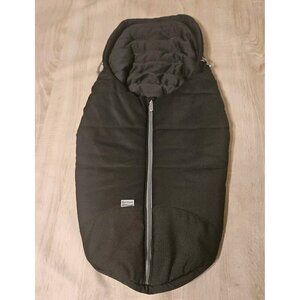 Britax Black Baby Stroller Carseat Bunting Zippered Blanket Muff
